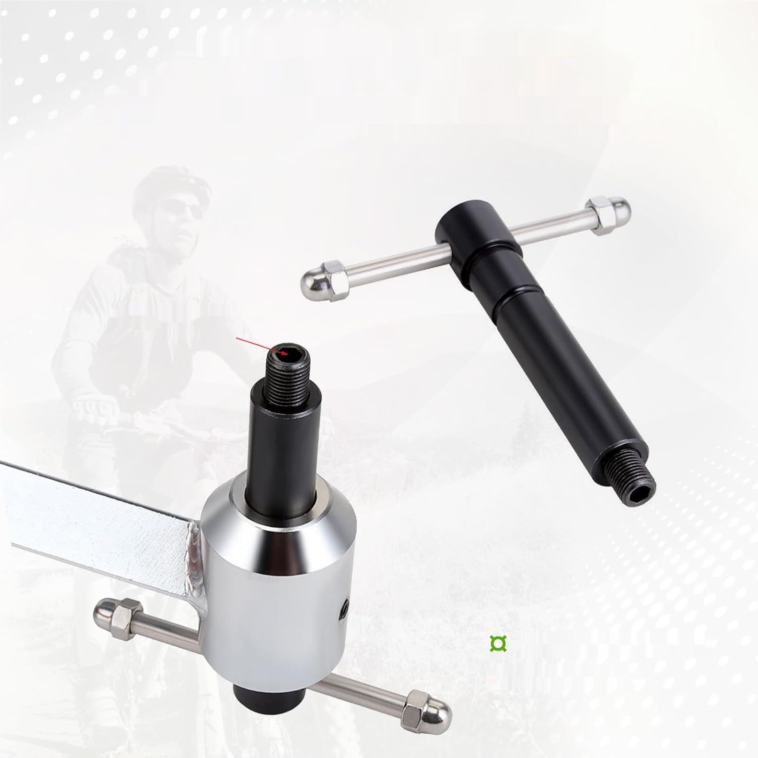 Mimoke Profesjonalne narzędzie do osiowania roweru