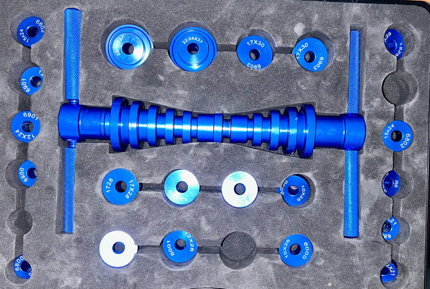 Mimoke zestaw do montażu piast i łożysk rowerowych