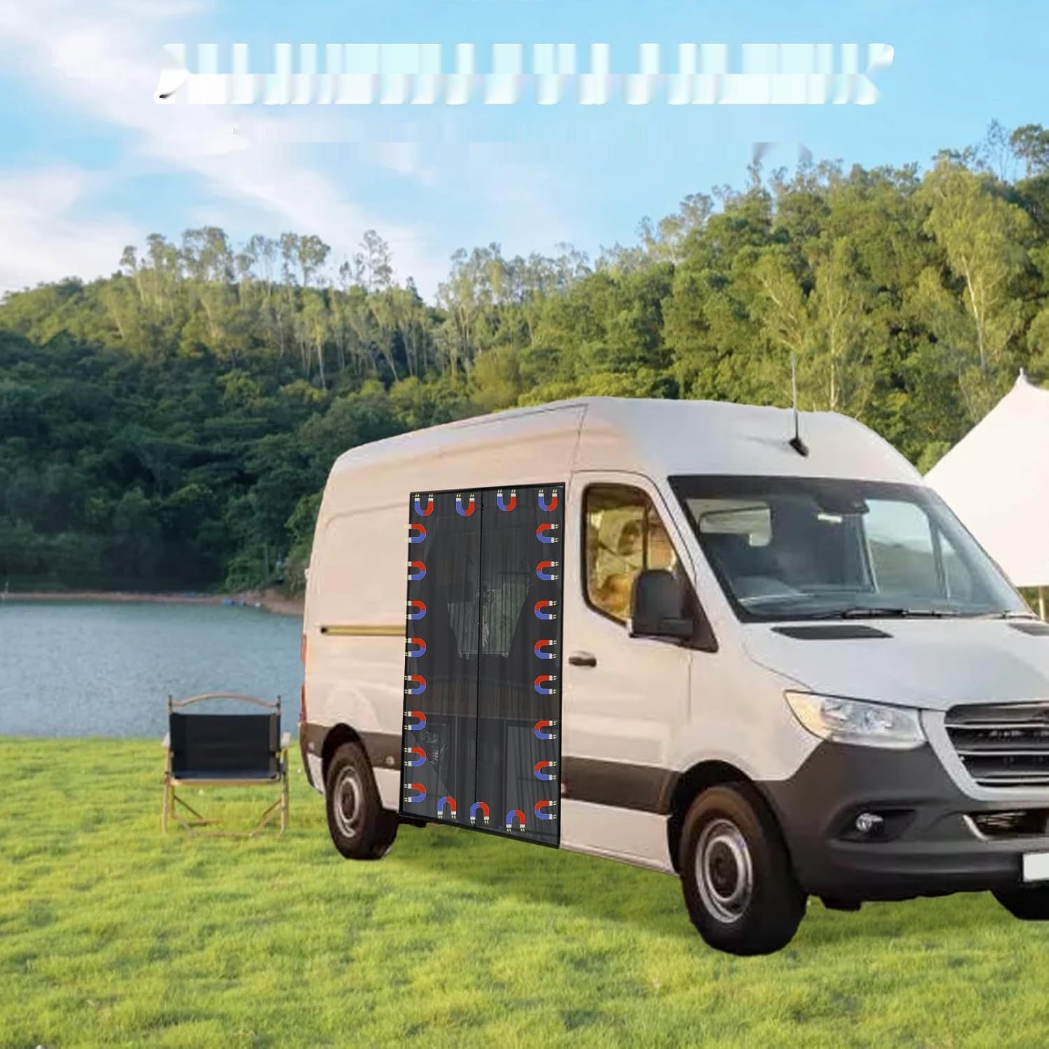 HAMON Moskitiéra do furgonetki z magnesami do Mercedes-Benz Sprinter z