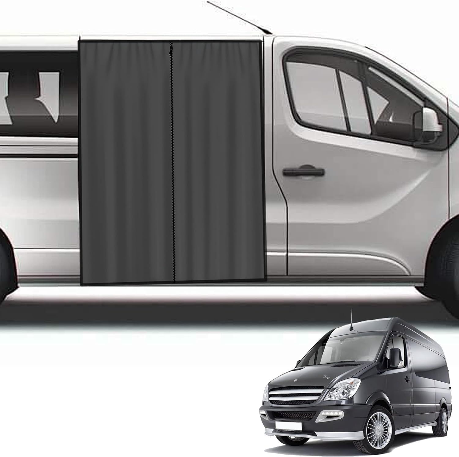 HAMON Moskitiéra do furgonetki z magnesami do Mercedes-Benz Sprinter z