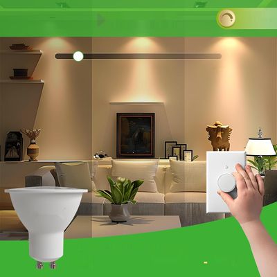 GY Żarówka LED GU10 ściemnialna 4,9 W 780 lm, 3000 K ciepła biel, kąt鲜