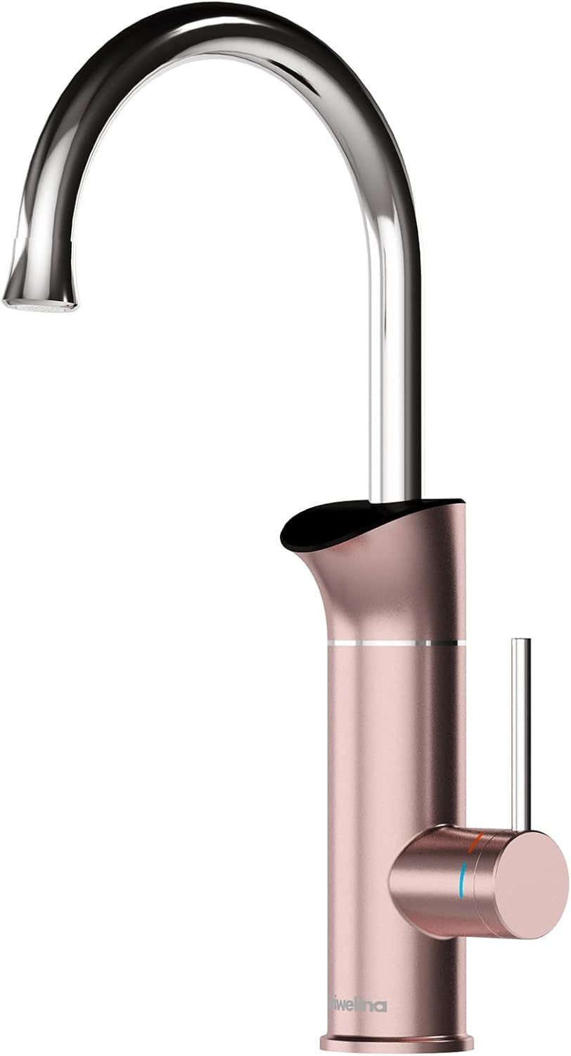 Natychmiastowy kran z ciepłą wodą z wyświetlaczem cyfrowym