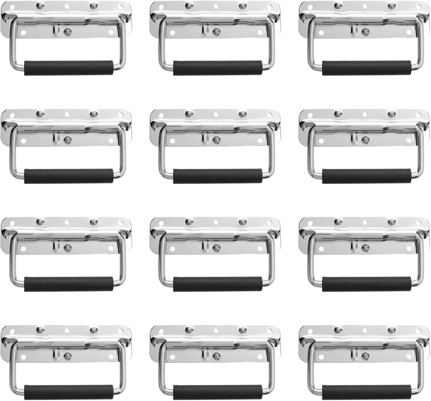 Zestaw 12 składanych uchwytów sprężynowych NAMYEUT