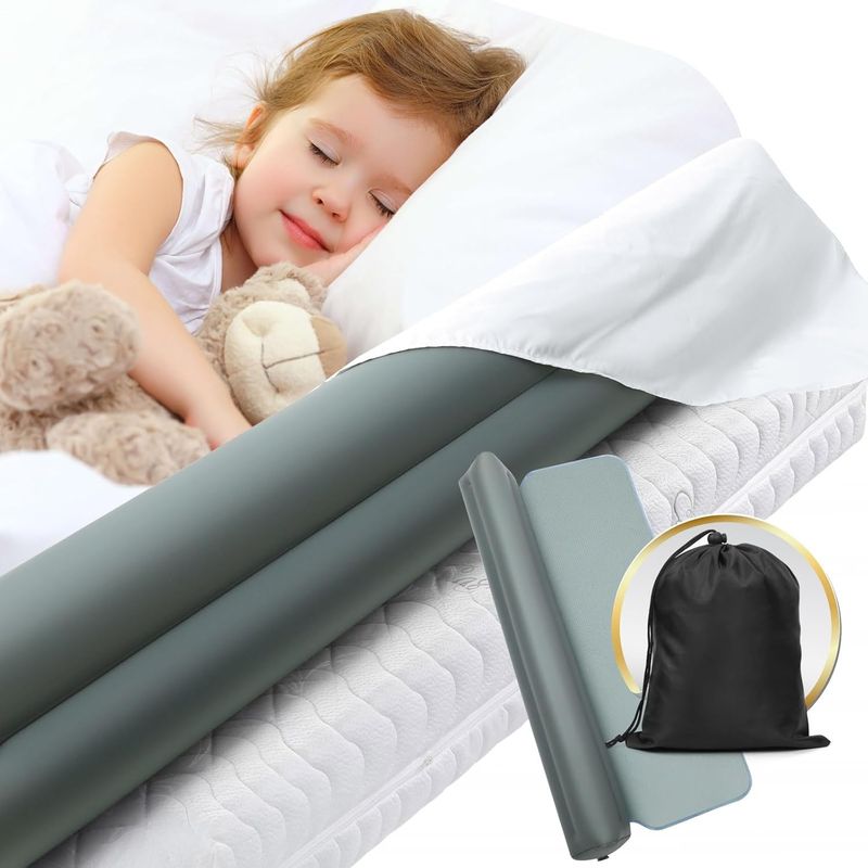 Nadmuchiwana barierka ochronna Premium, ochronna barierka do łóżka