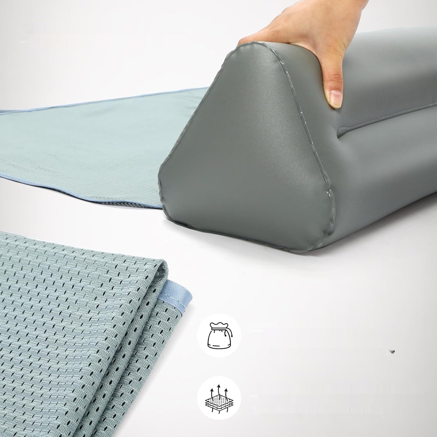 Nadmuchiwana barierka ochronna Premium, ochronna barierka do łóżka