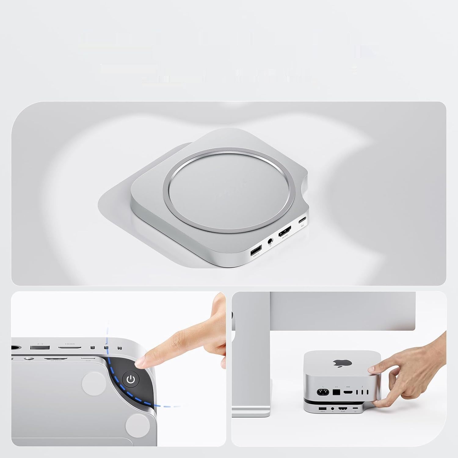 Dock PULWTOP z kieszenią na SSD M.2 (bez SSD)