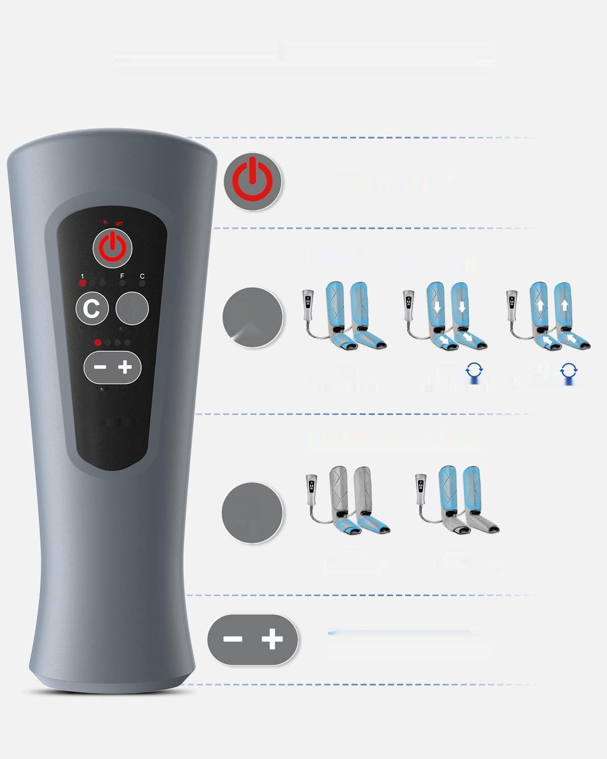 RENPHO urządzenie do masażu nóg i stóp z kompresją powietrzną