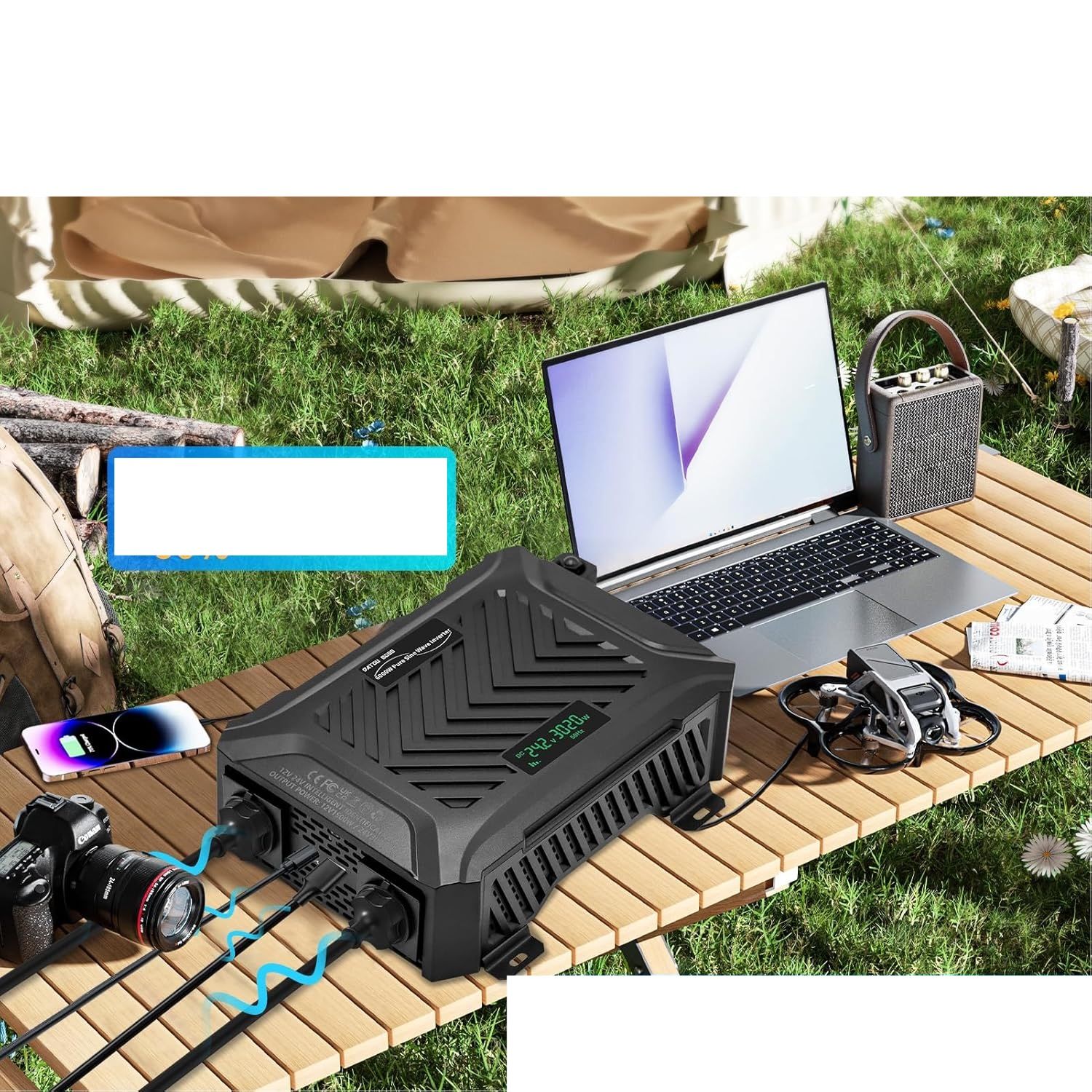 DATOUBOSS TY-PSW-6000 – Przetwornica sinusoidalna 12V/24V na 220–230V, 3000W/6000W