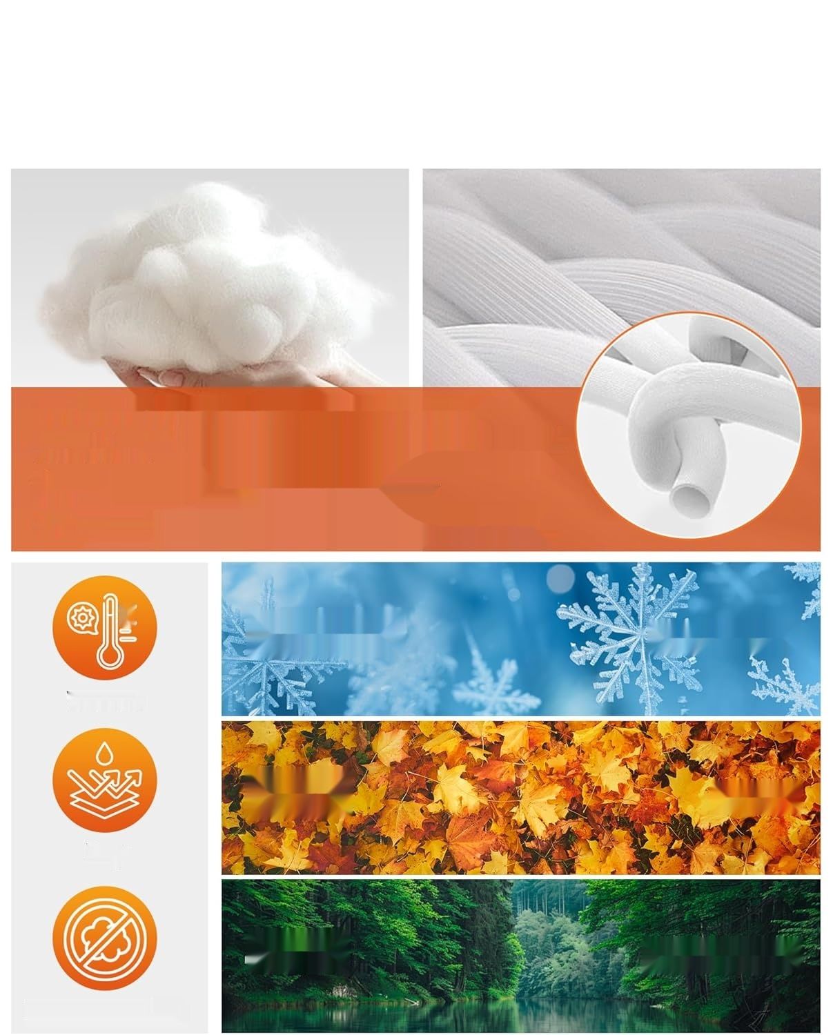 KingCamp zimowy śpiwór flanelowy XXL 3-sezonowy, 230 × 90 cm