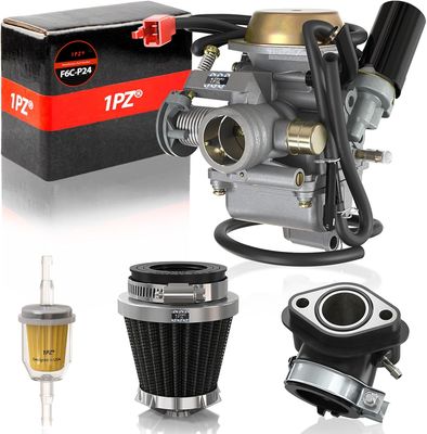 Carburator 1PZ F6C-P24 PD24J do silników GY6 125cc 150cc z zestawem kolektora dolotowego