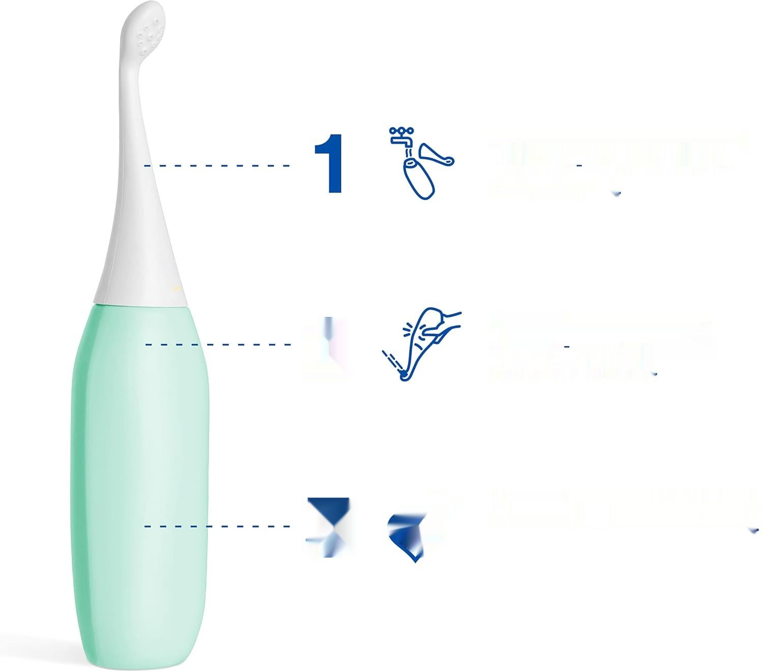 Zmienić kartu na razowy!!!!      HappyPo przenośny po prysznic 300 ml – przenośny bidet ręczny dla m男人和