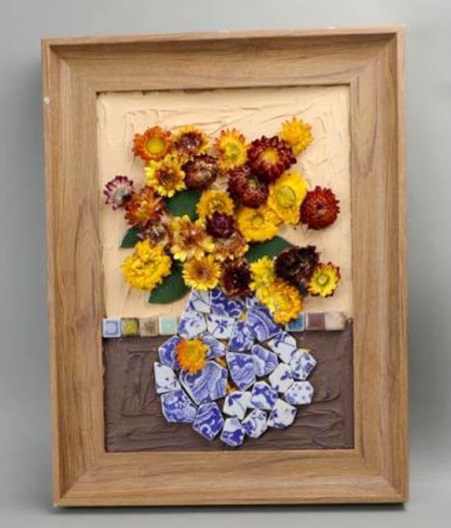 Mozaikowe płytki ceramiczne z porcelany 500 g do rękodzieła, kuchni, b