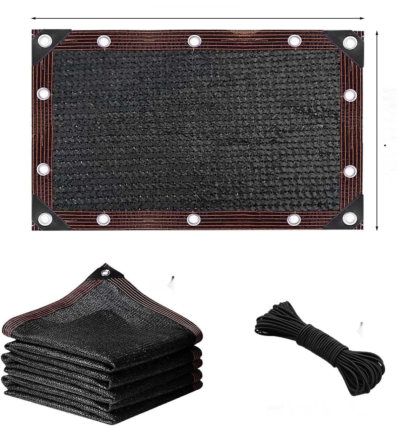 Schattennetz, siatka cieniująca 3x6 m z oczkami, siatka cieniująca o 8