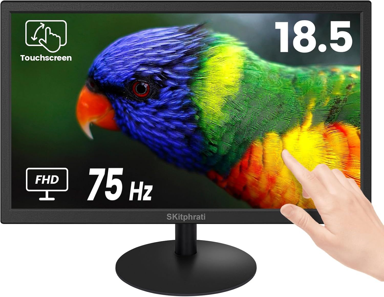 Monitor dotykowy SKitphrati HD-185 18,5" LED 1366 x 768, 75 Hz