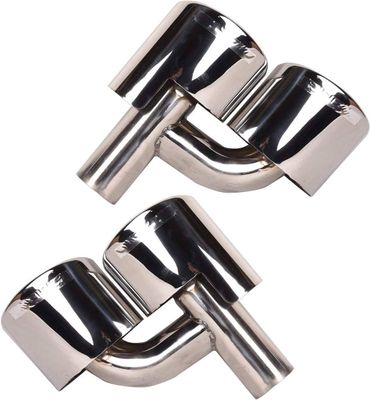 Bapmic zestaw 2x końcówek wydechu do Mercedes AMG W204 W221 (2008–2014)