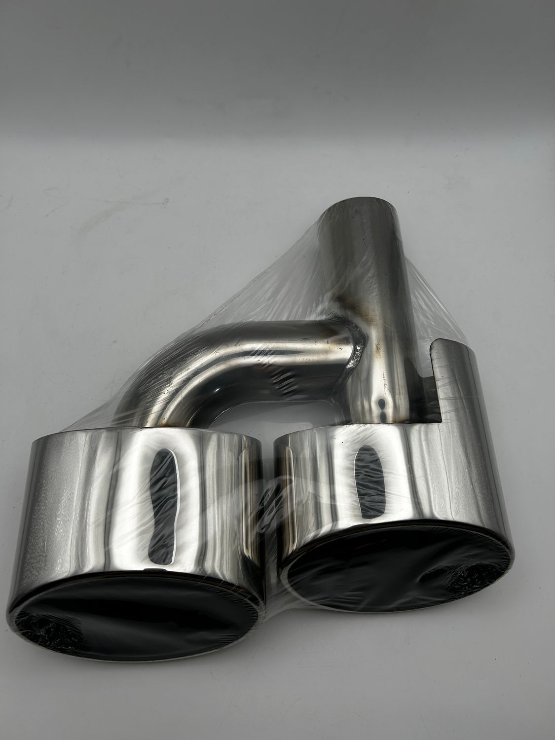 Bapmic zestaw 2x końcówek wydechu do Mercedes AMG W204 W221 (2008–2014)