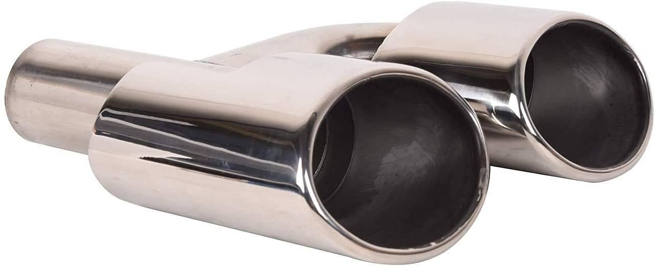 Bapmic zestaw 2x końcówek wydechu do Mercedes AMG W204 W221 (2008–2014)