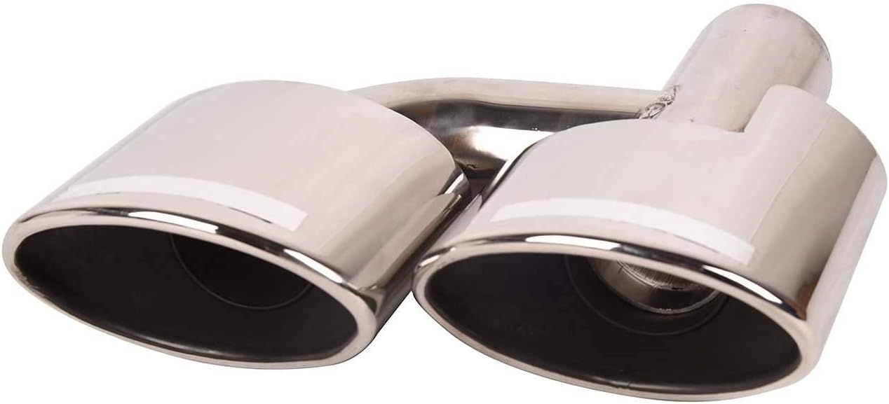 Bapmic zestaw 2x końcówek wydechu do Mercedes AMG W204 W221 (2008–2014)