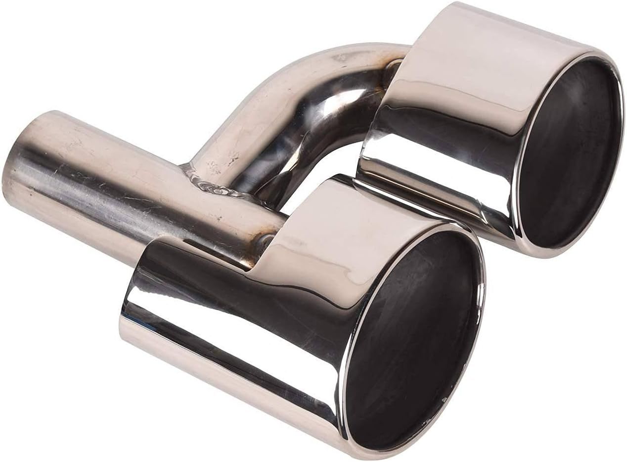 Bapmic zestaw 2x końcówek wydechu do Mercedes AMG W204 W221 (2008–2014)