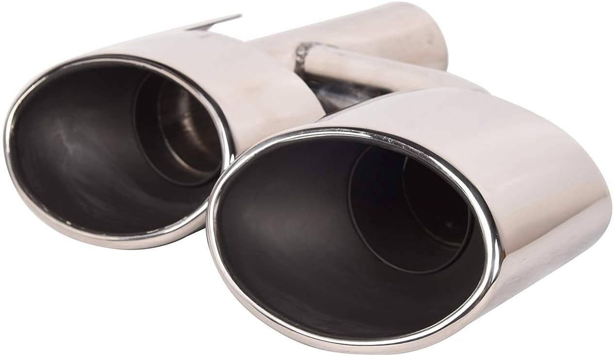 Bapmic zestaw 2x końcówek wydechu do Mercedes AMG W204 W221 (2008–2014)