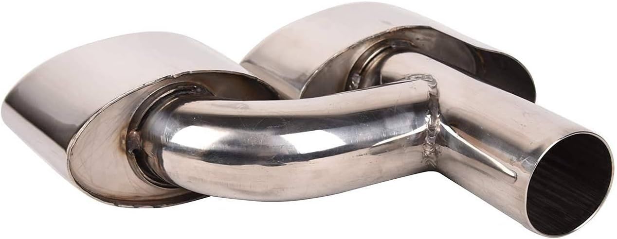 Bapmic zestaw 2x końcówek wydechu do Mercedes AMG W204 W221 (2008–2014)