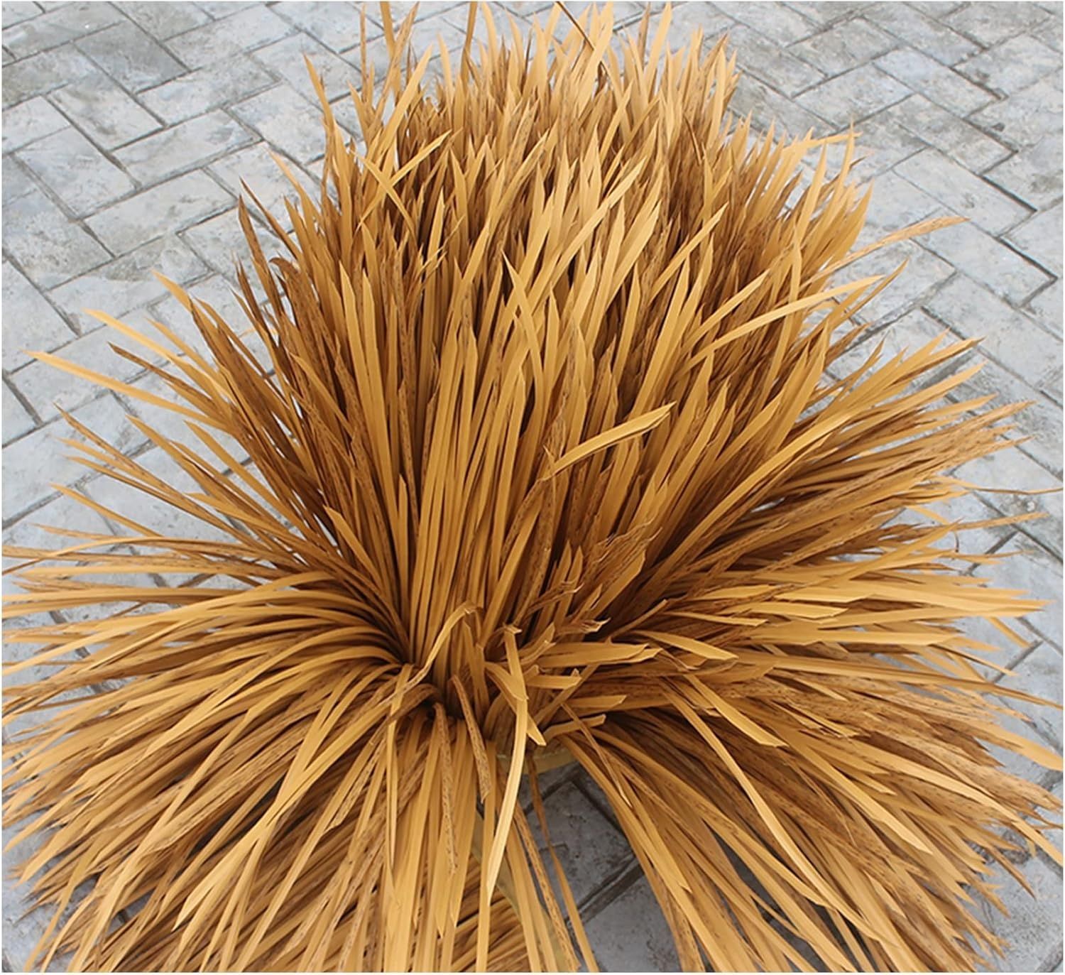 Syntetyczne panele dachowe z trawy palmowej 10 m, kolor słomy