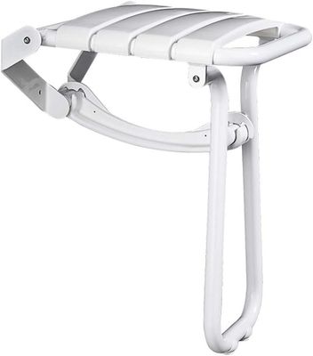 Składane siedzisko prysznicowe ścienne SJMDZZ, 200 kg, białe