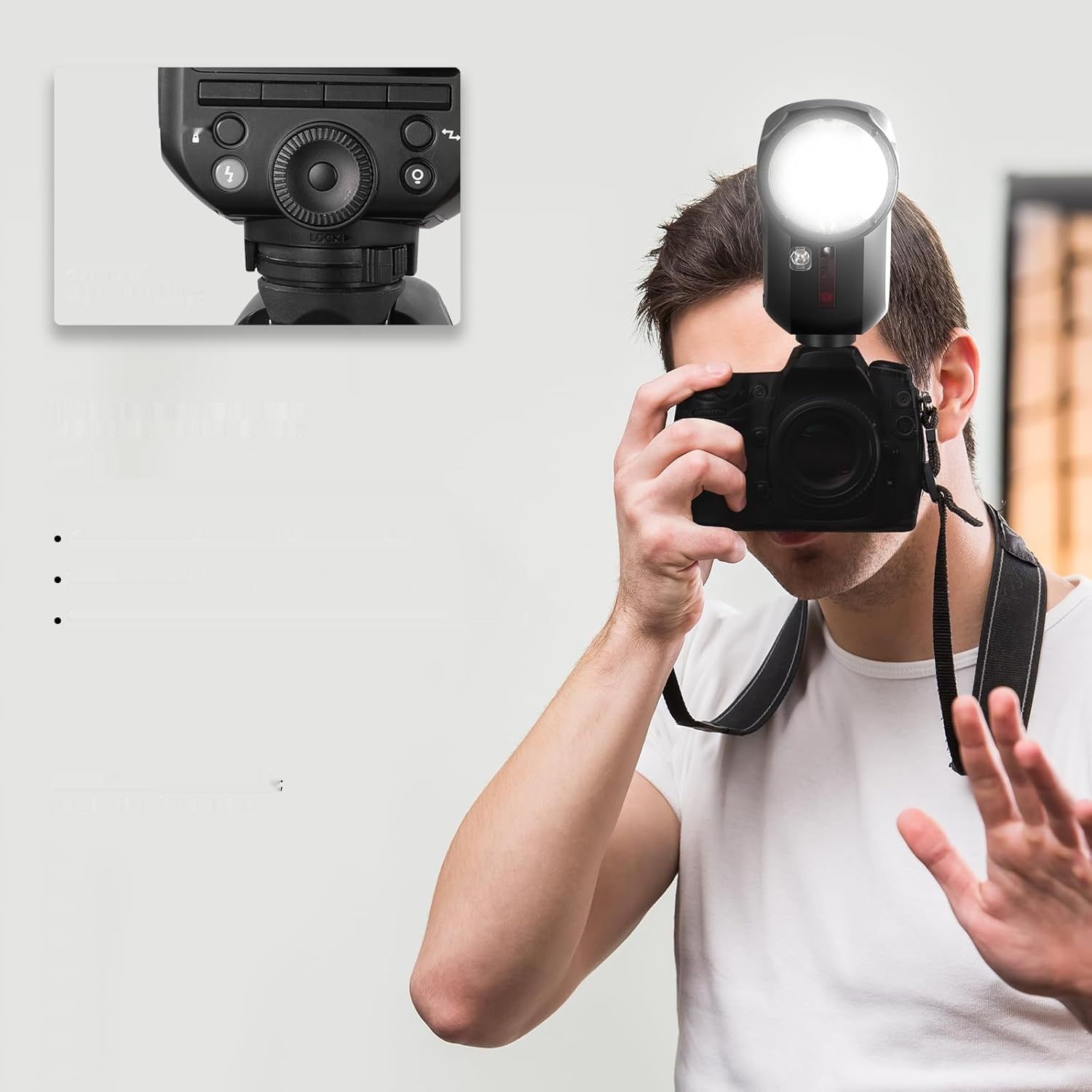 NEEWER Z2-N Flash Speedlite TTL z okrągłą głowicą do Nikon