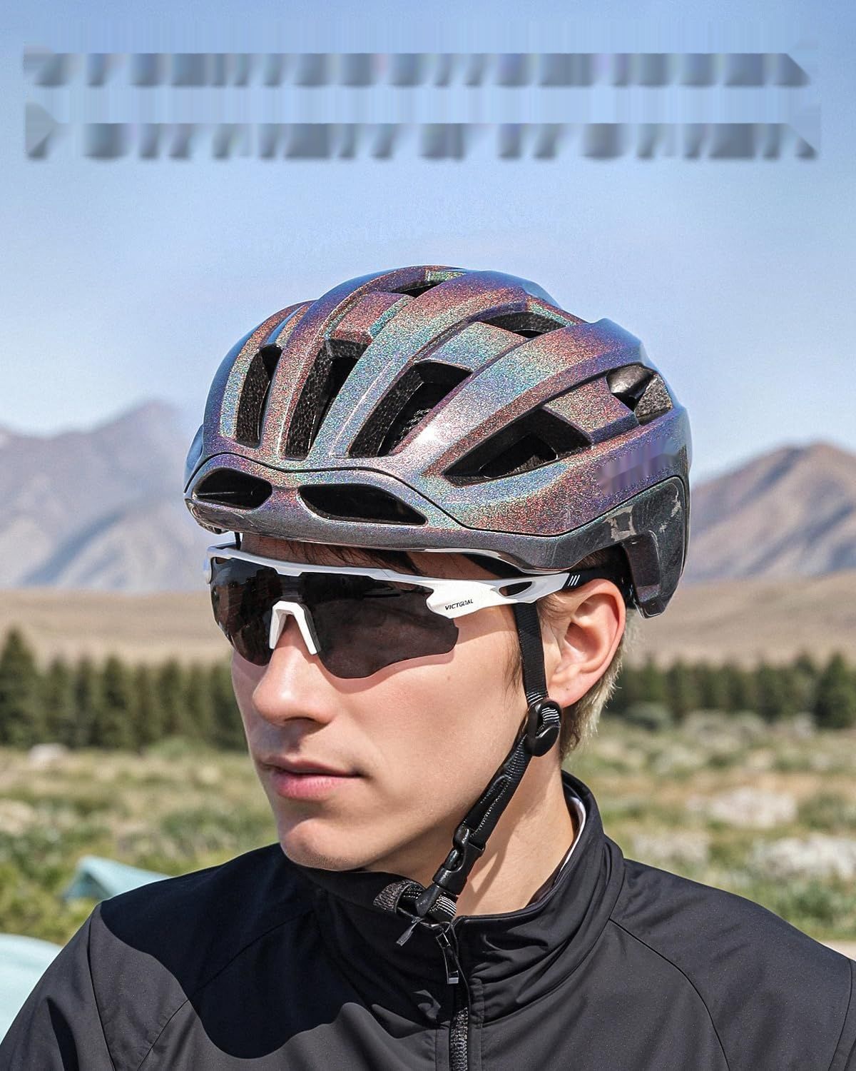 изменить цвет на желтый!!!   Okulary rowerowe Victgoal z polaryzowanymi szkłami, ochrona UV400, ant