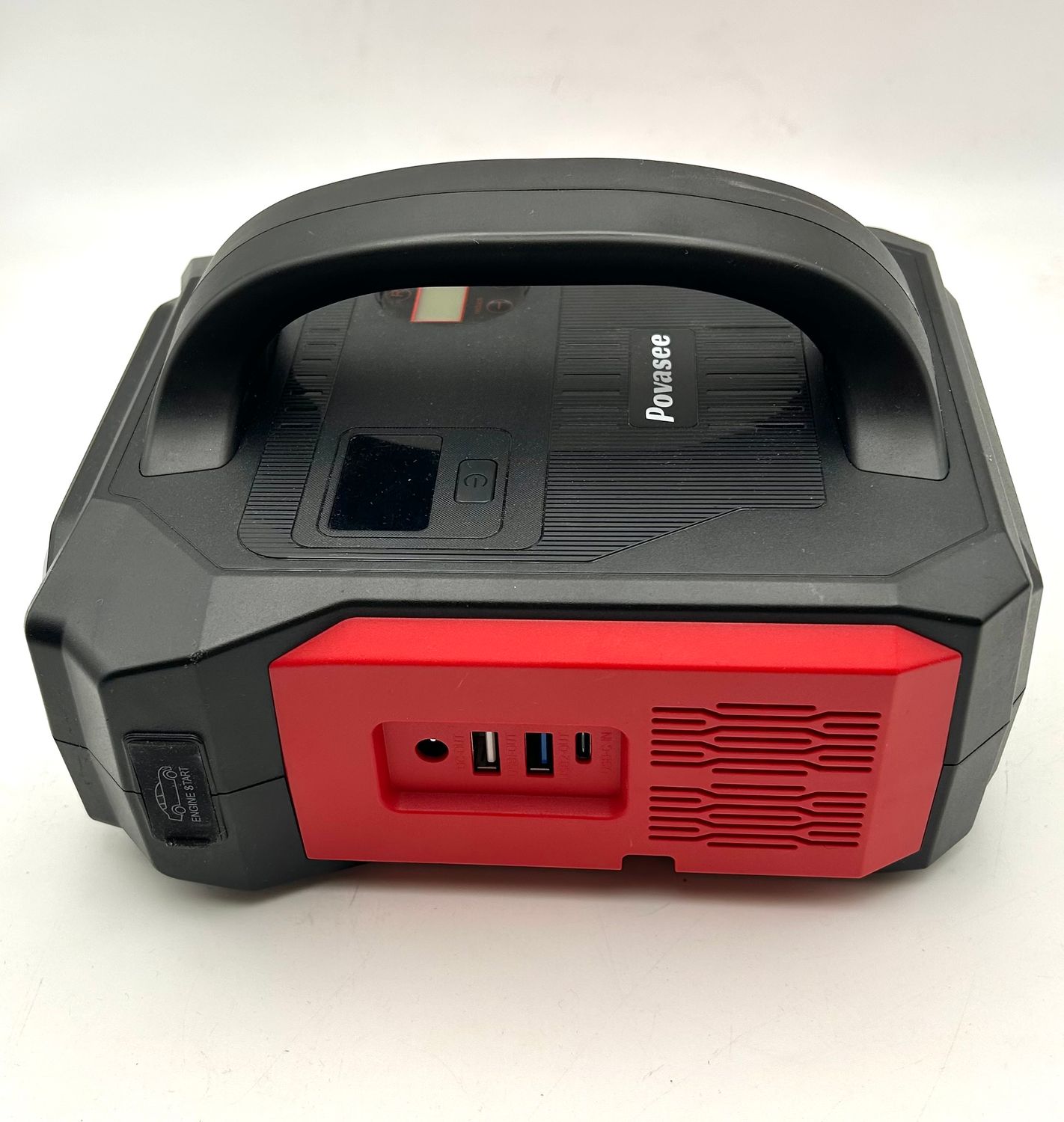 тут другой товар!!!!    Povasee Booster akumulatora samochodowego, 3000A rozrusznik akumulator