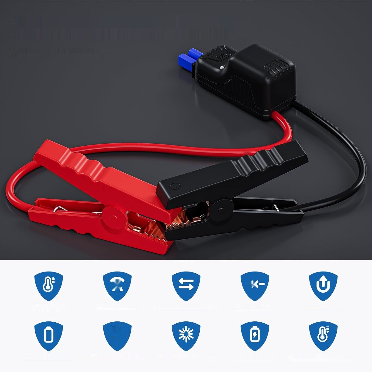 тут другой товар!!!!    Povasee Booster akumulatora samochodowego, 3000A rozrusznik akumulator