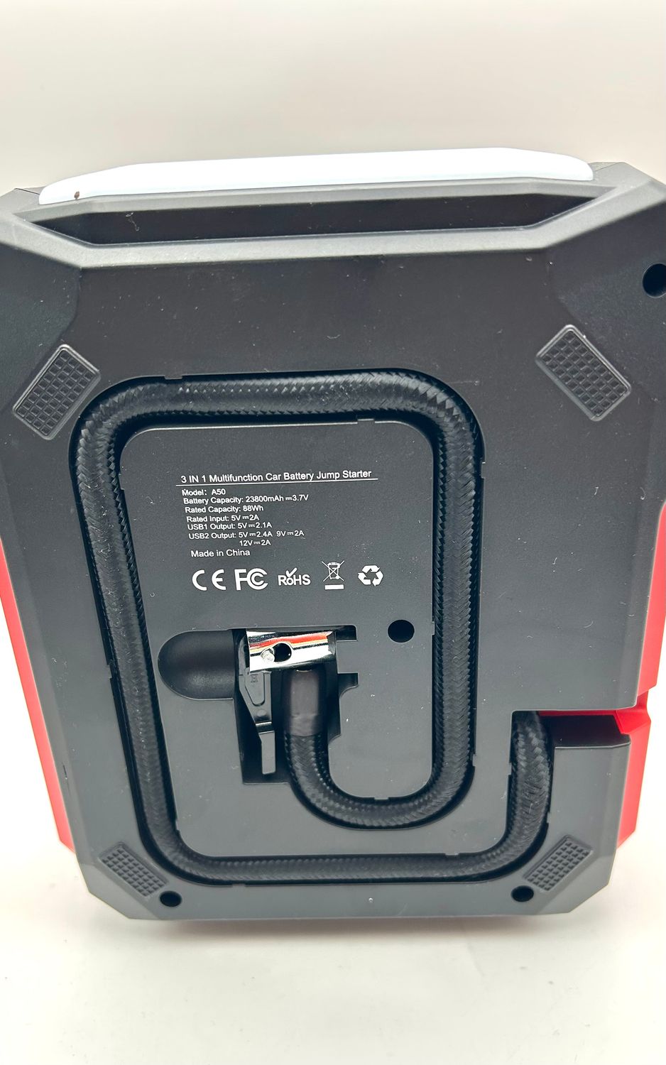 тут другой товар!!!!    Povasee Booster akumulatora samochodowego, 3000A rozrusznik akumulator