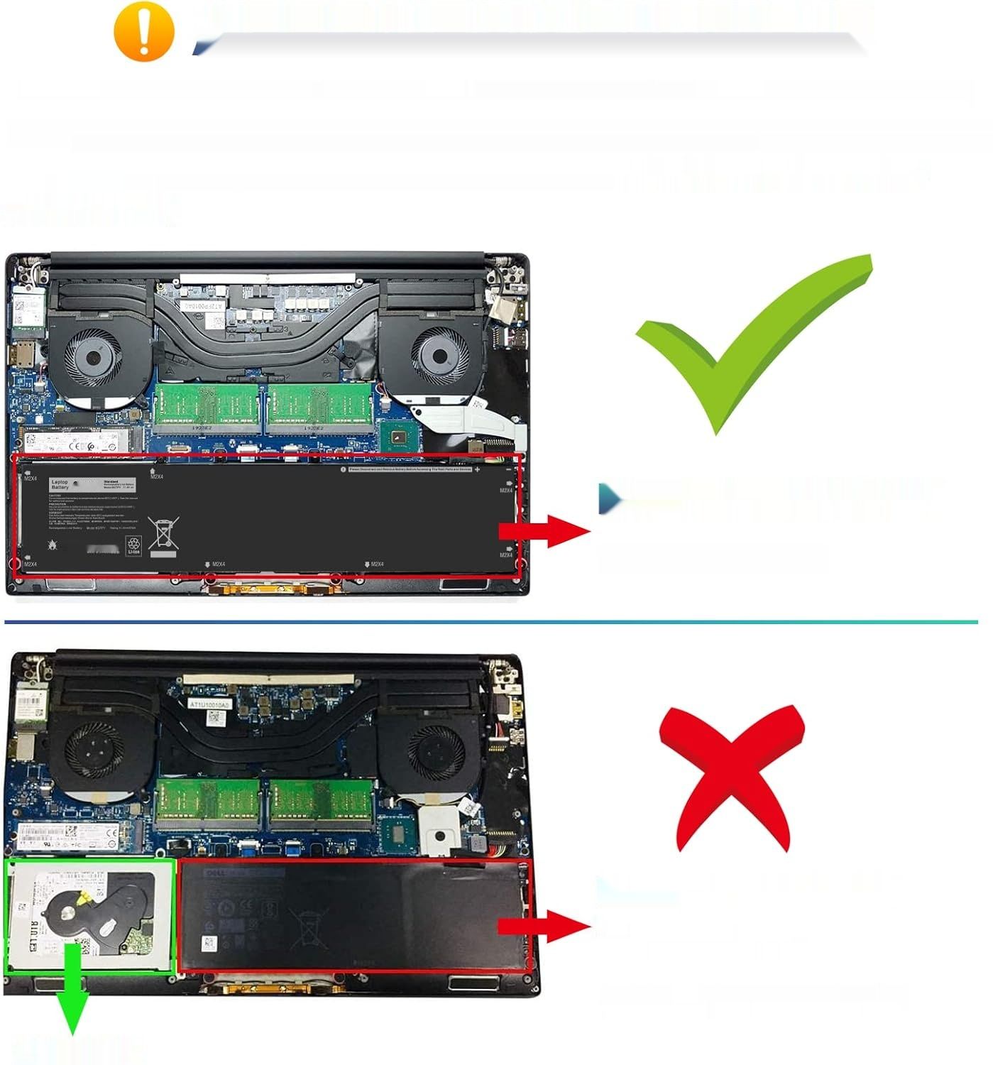 ASUNCELL 11,4V/97Wh 6GTPY Bateria do laptopa DELL XPS 15 9550 9560 957