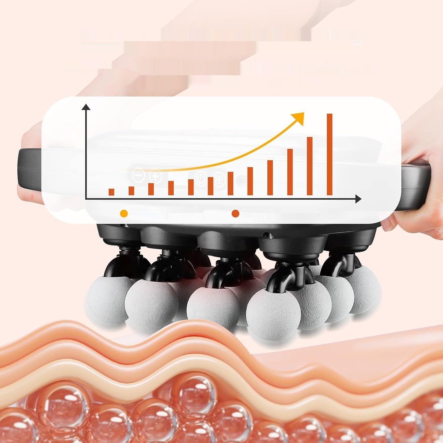 Pistolet do masażu z 16 głowicami, pistolet do masażu mięśni, masażer