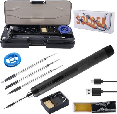 Zestaw do lutowania akumulatorowego: bezprzewodowy zestaw lutowniczy,ł