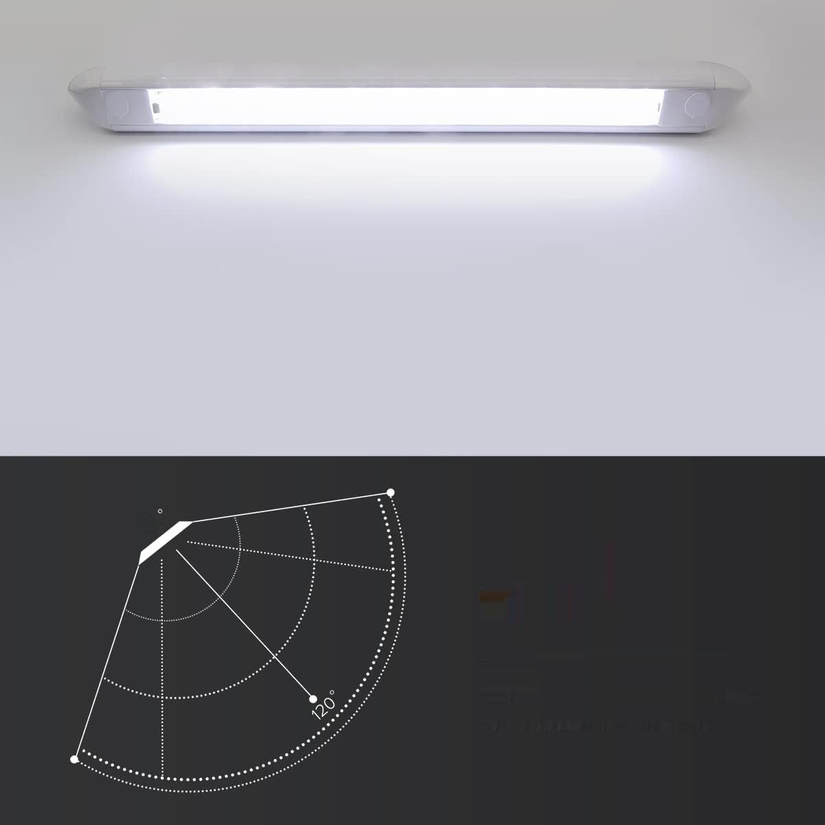 Dream Lighting Zewnętrzna Lampa LED 550 mm do markizy kampera i przyczepy, IP66, 7000K