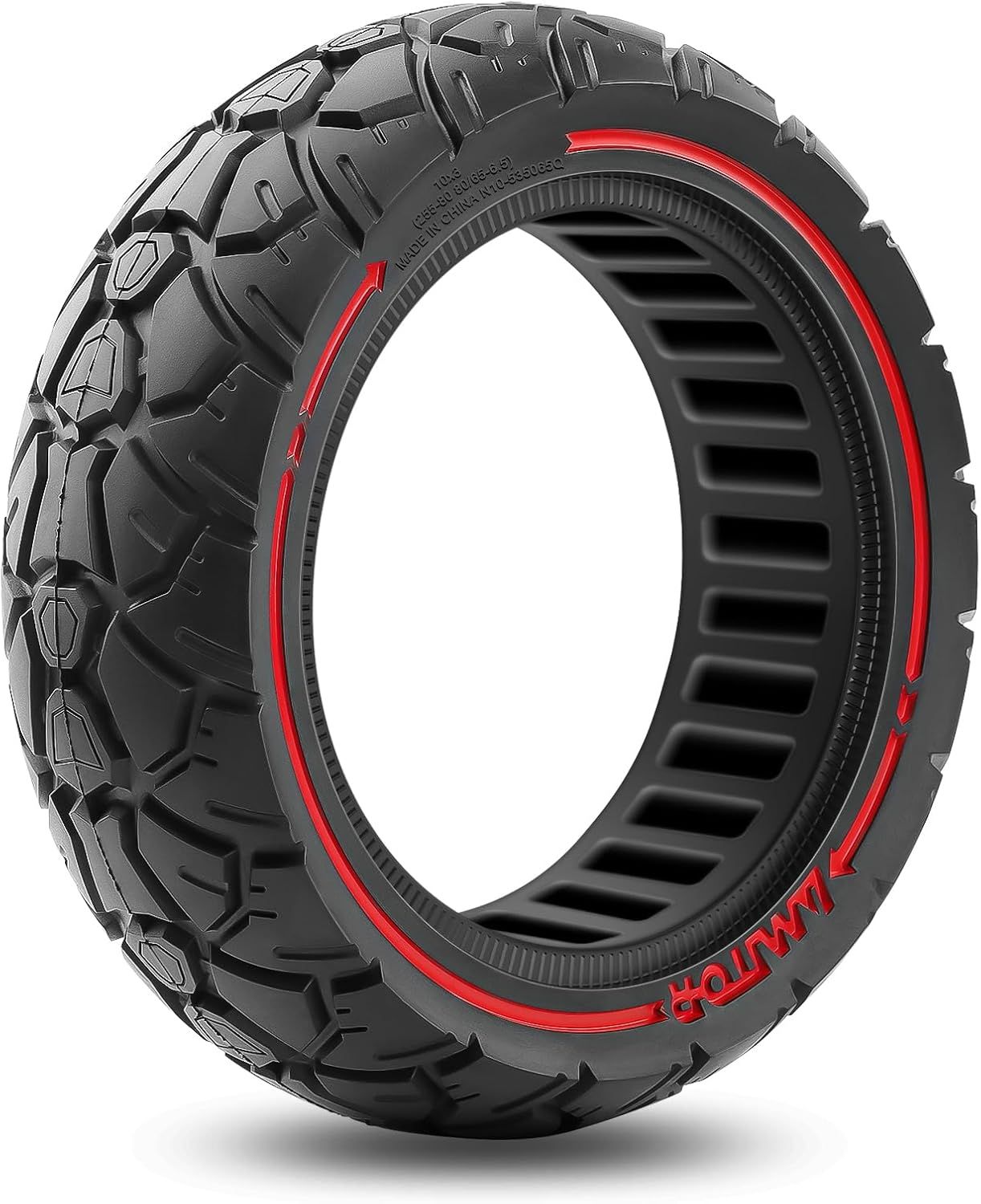 Opona pełna 10x3 do KUGOO M4 PRO – Amitor 80/65-6.5, 255x80 (Slot 53,5) – 1 szt.