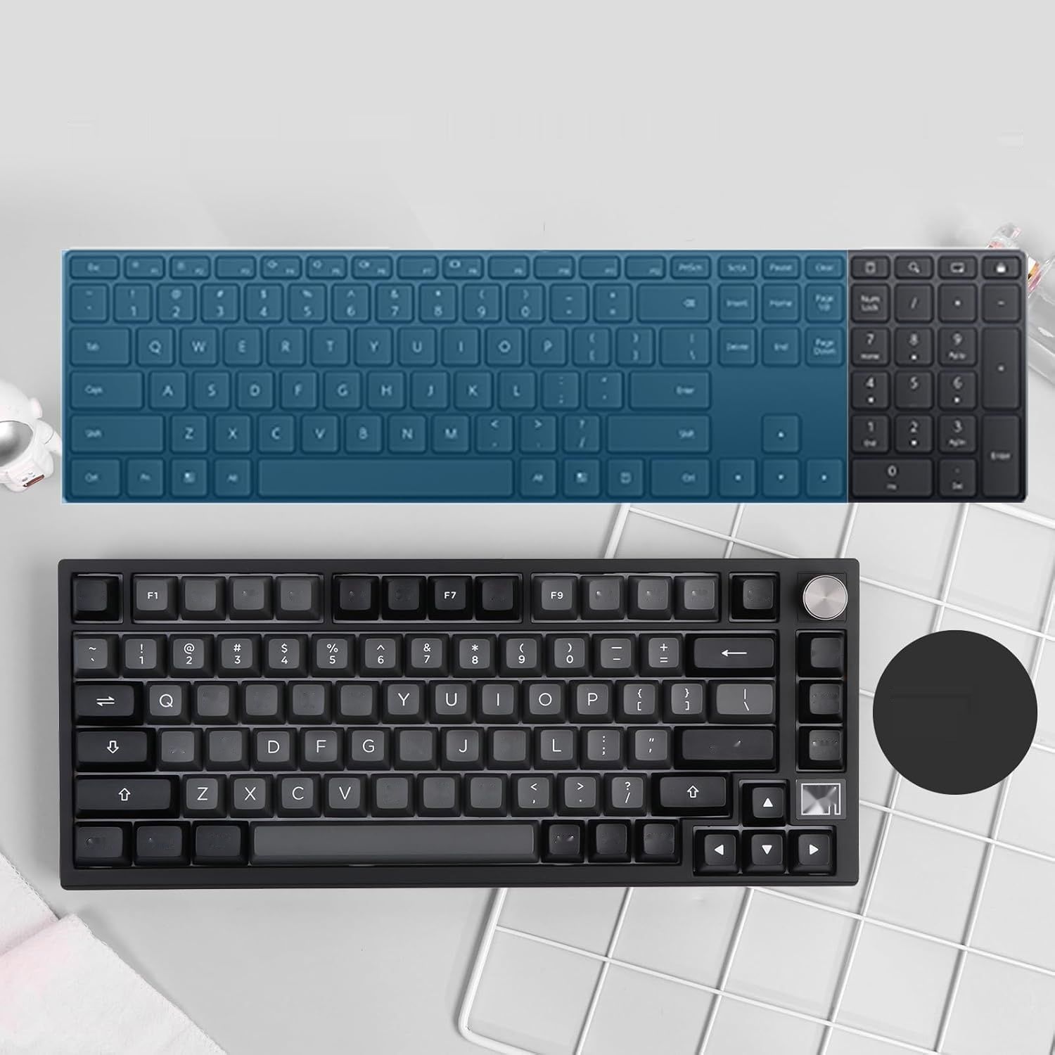 Klawiatura mechaniczna EPOMAKER TH80 SE Gasket 75%, gamingowa klawiatu