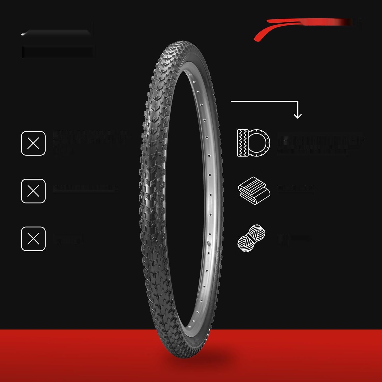 Opony MTB Fincci 27,5 – para opon rowerowych 27,5 x 2,10 cala 54-584,