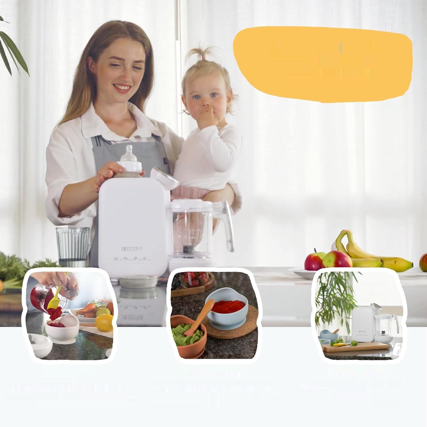 Sweety Fox – urządzenie do przygotowywania jedzenia dla niemowląt / ​​