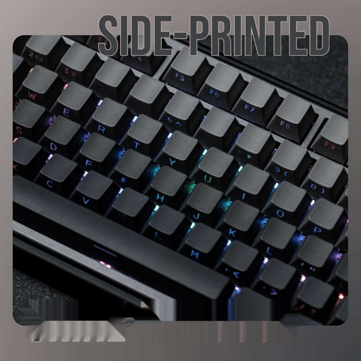 EPOMAKER, 133‑klawiszowy zestaw nasadek klawiszy PBT z podwójnym wtrys