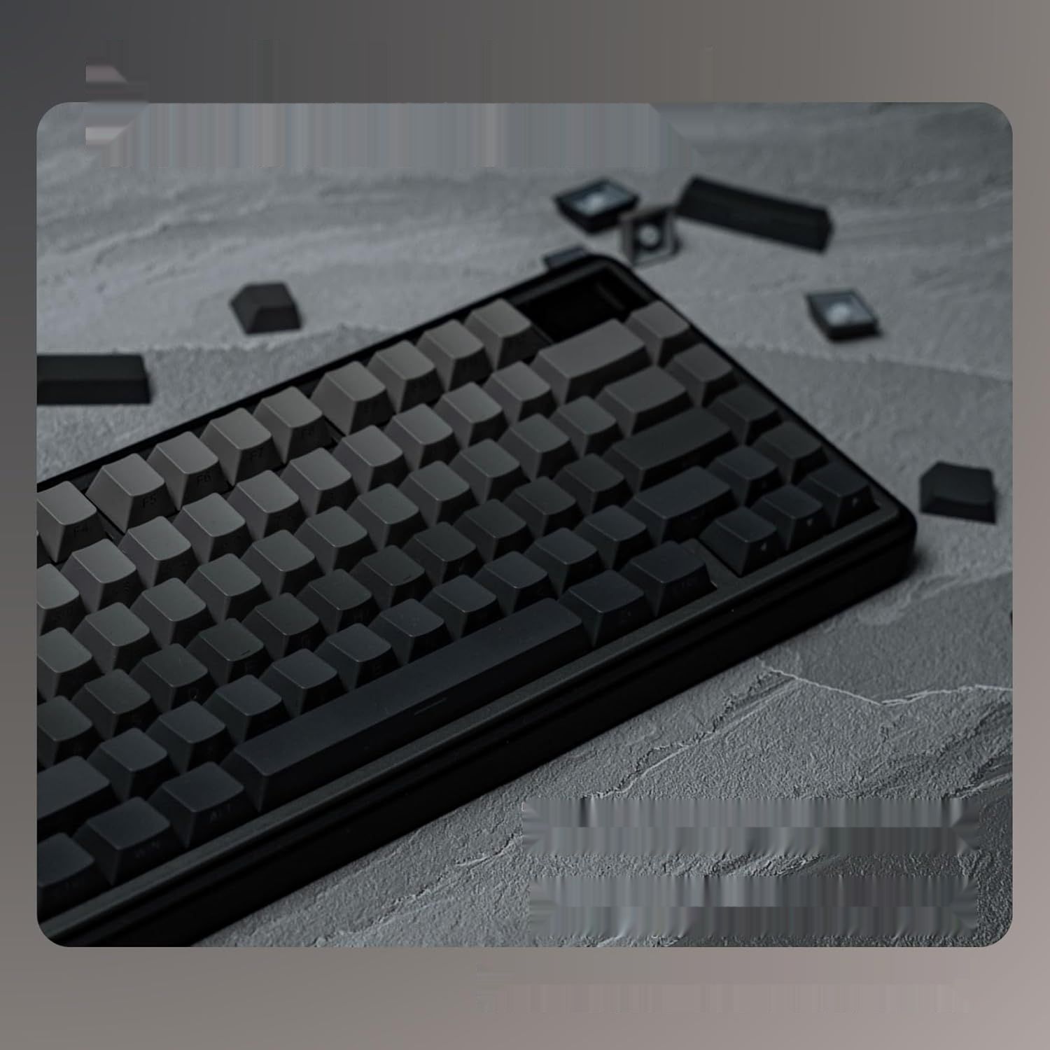 EPOMAKER, 133‑klawiszowy zestaw nasadek klawiszy PBT z podwójnym wtrys