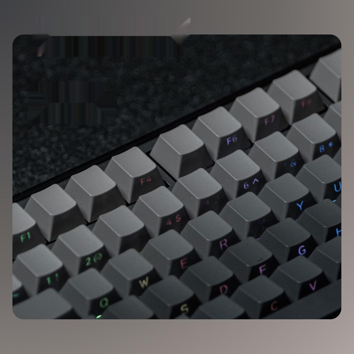 EPOMAKER, 133‑klawiszowy zestaw nasadek klawiszy PBT z podwójnym wtrys