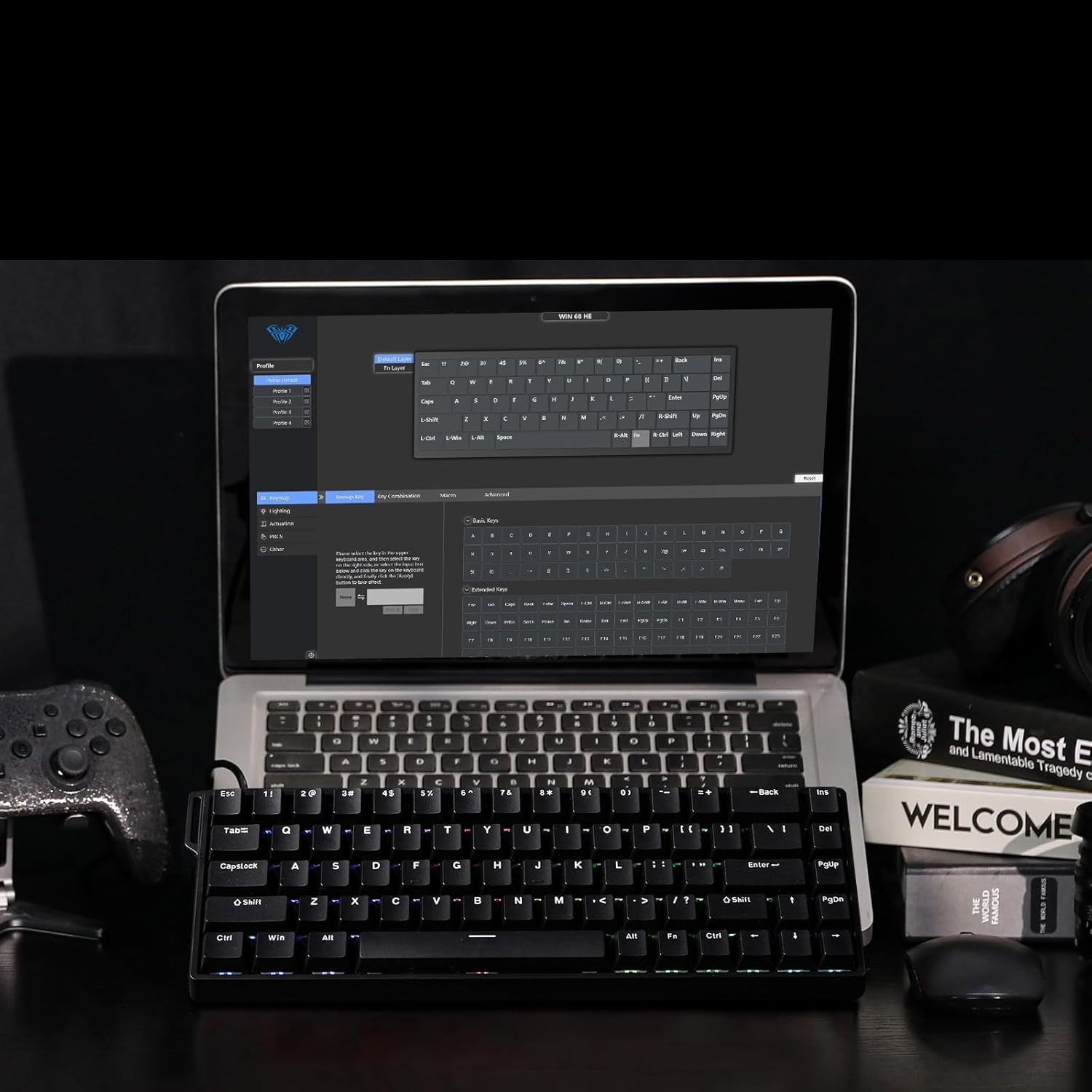 EPOMAKER WIN68 HE – klawiatura magnetyczna 65% z ultra niską latencją