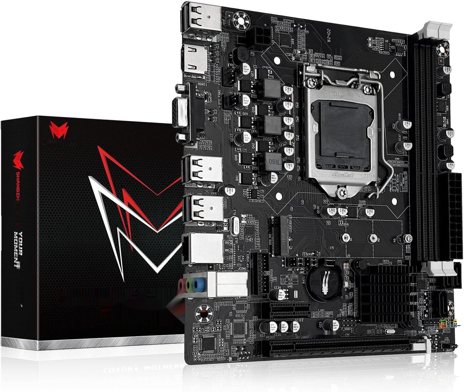 Płyta główna SHANGZHAOYUAN H61C LGA 1155 do gier, kompatybilna zproces