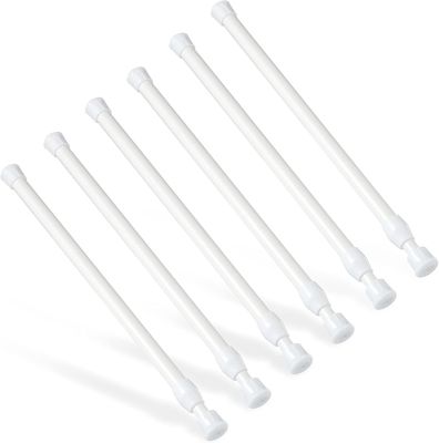 Goowin Zestaw 5 drążków rozporowych do okien, bez wiercenia, z regulan