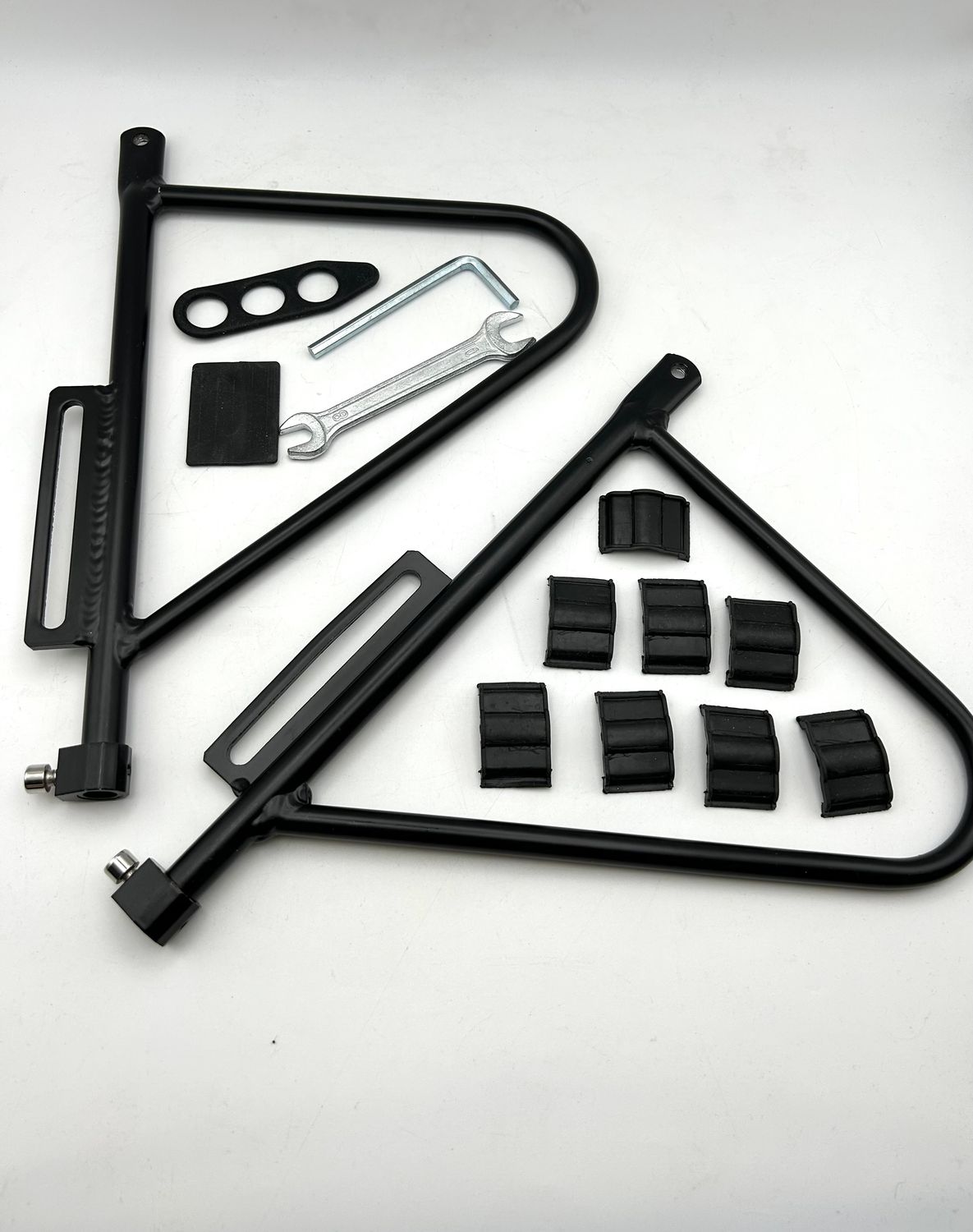 CHIMONA bagażnik rowerowy, szybkozamykacz, podwójna regulowana szyna,