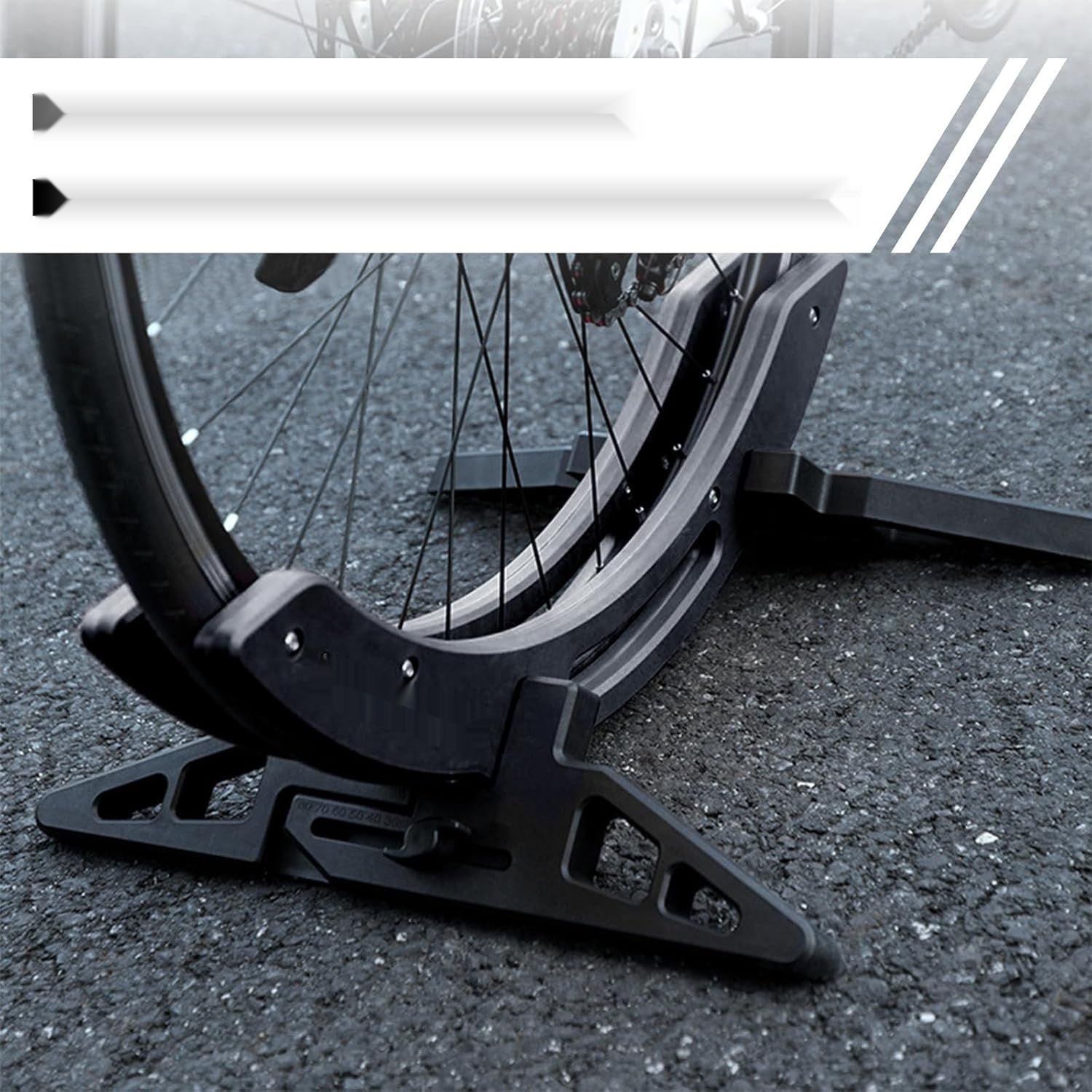 Podłogowa stojaka rowerowa Ayolofei, uniwersalna regulowana podstawka