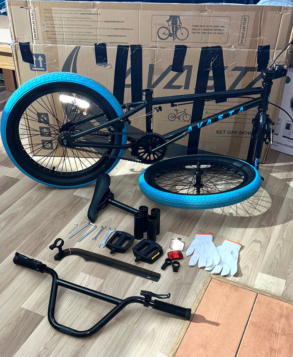 AVASTA Rubato 20K Pro Freestyle BMX dla dzieci i początkujących