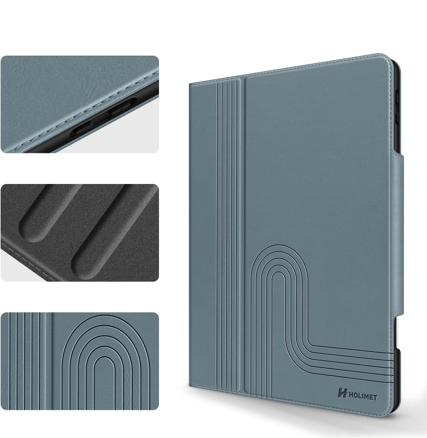 HOLIMET etui do iPad Air 11" M3 (2025) / iPad Air 11" M2 (2024) / iPad Air 10,9" 5./4. gen. – niebieskie